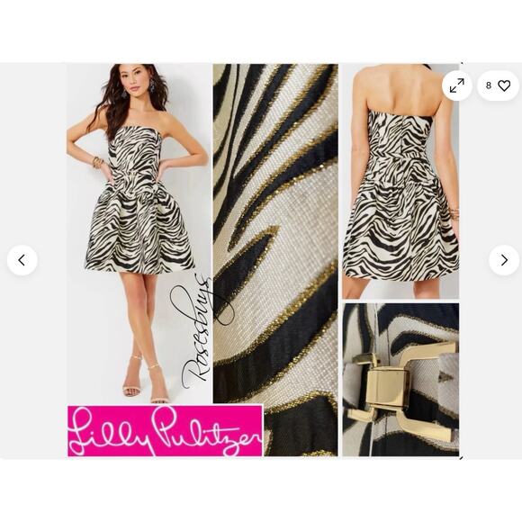 Black mini dress size 4 cross back French connection - Picture 9 of 9